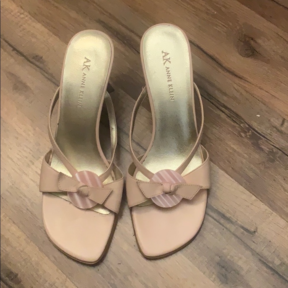 Anne Klein slide in 1 inch sandals